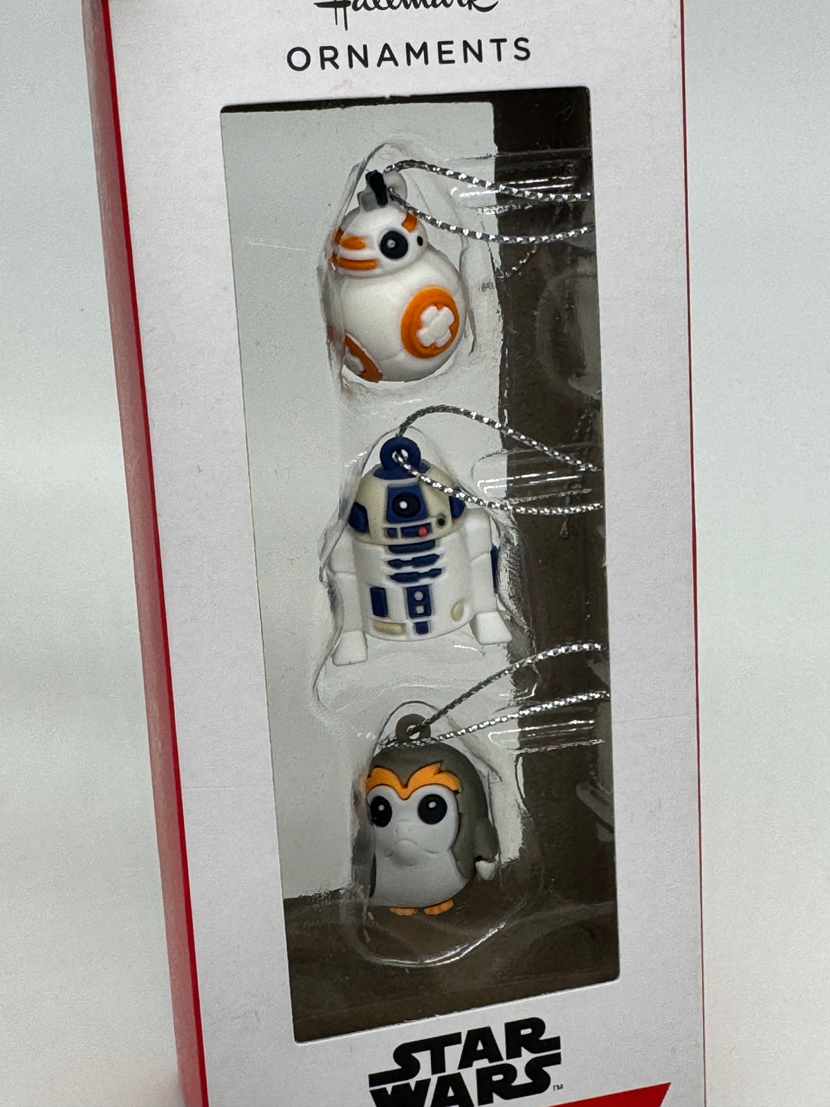 Décoration de sapin de Noël Star Wars « BB-8 / R2-D2 / Porg » de Hallmark Ornaments (2024)