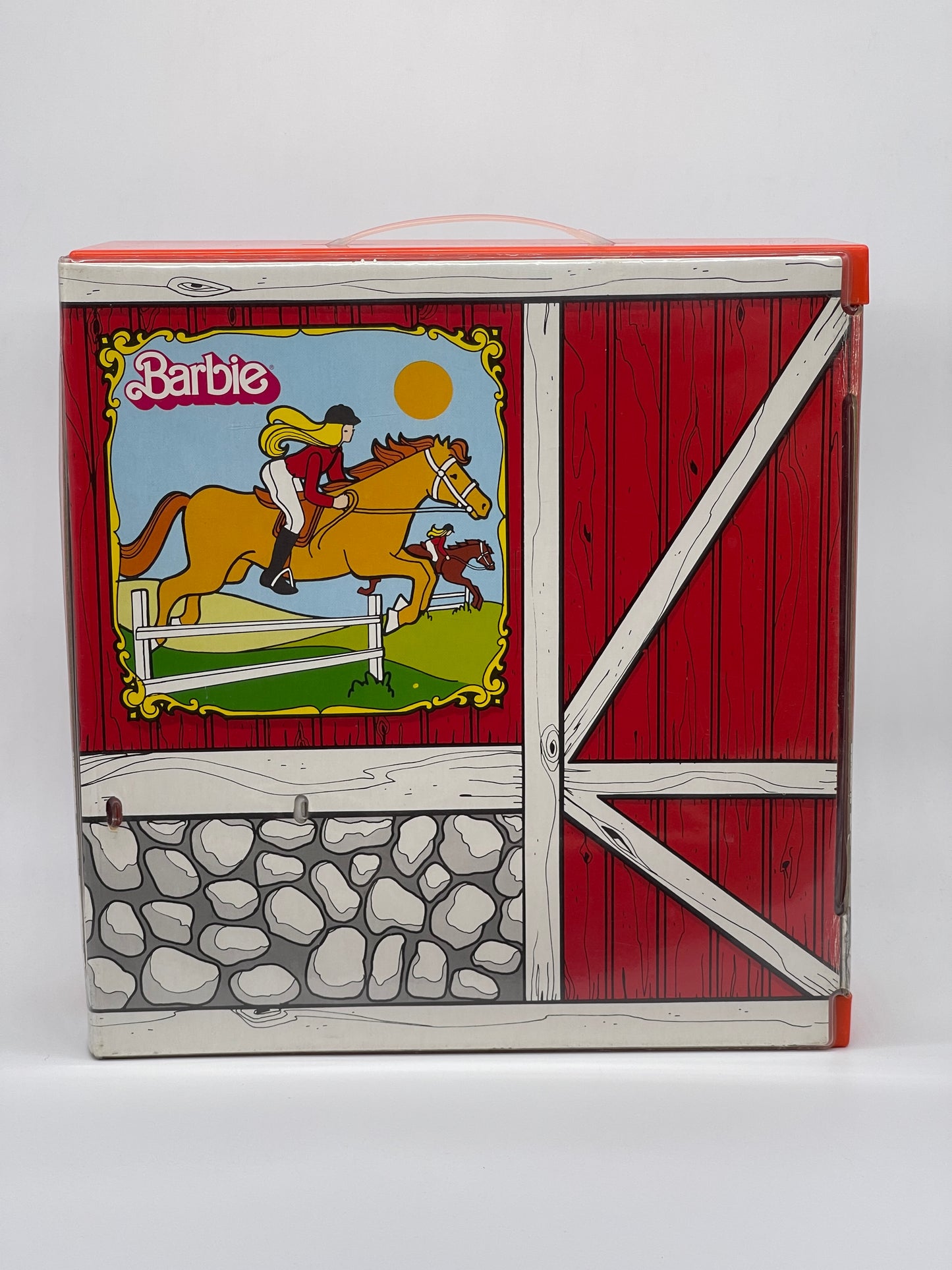 Barbie Vintage "Pferdestall" Koffer, lose, Mattel (1976)