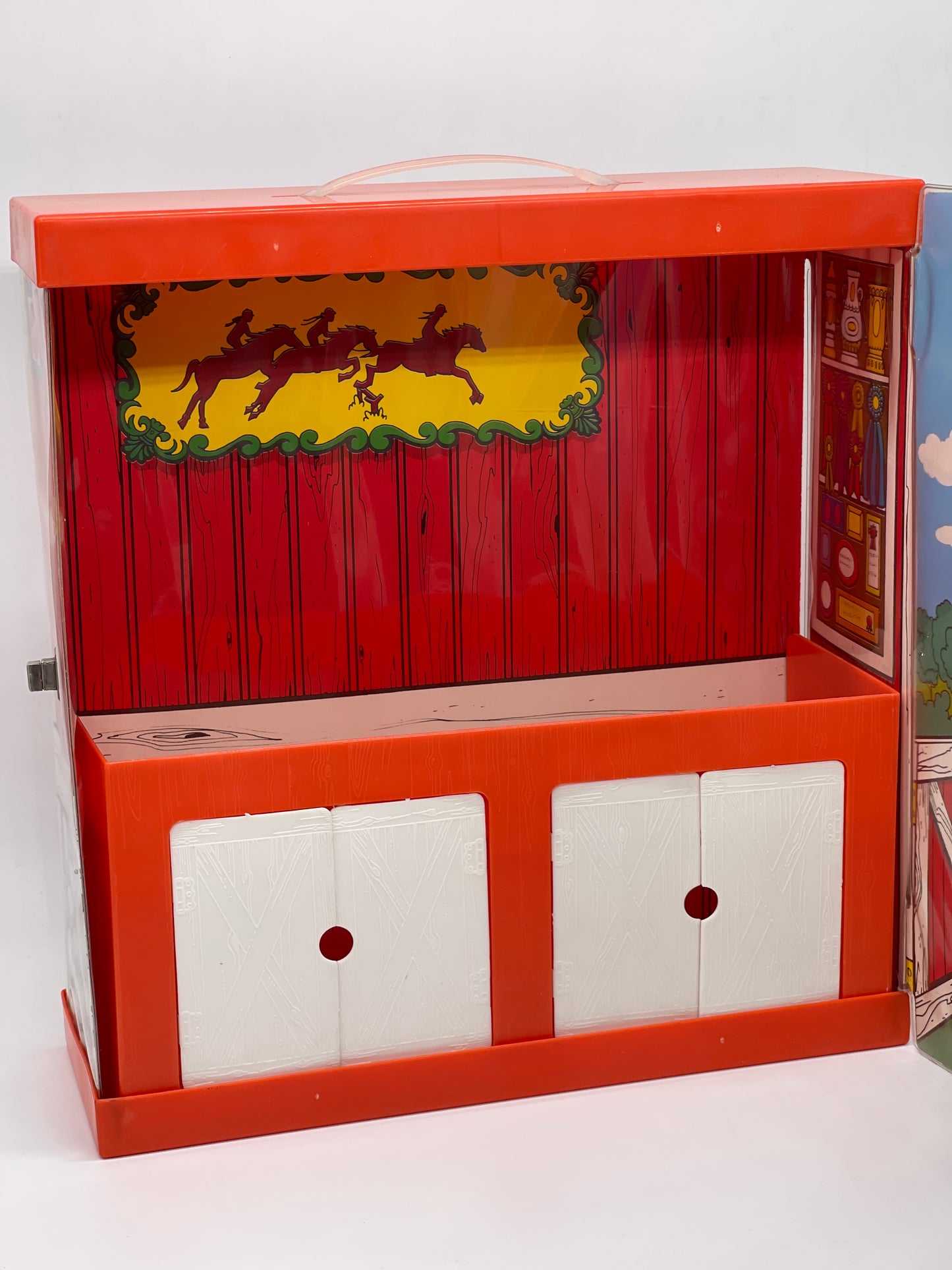 Barbie Vintage "Pferdestall" Koffer, lose, Mattel (1976)