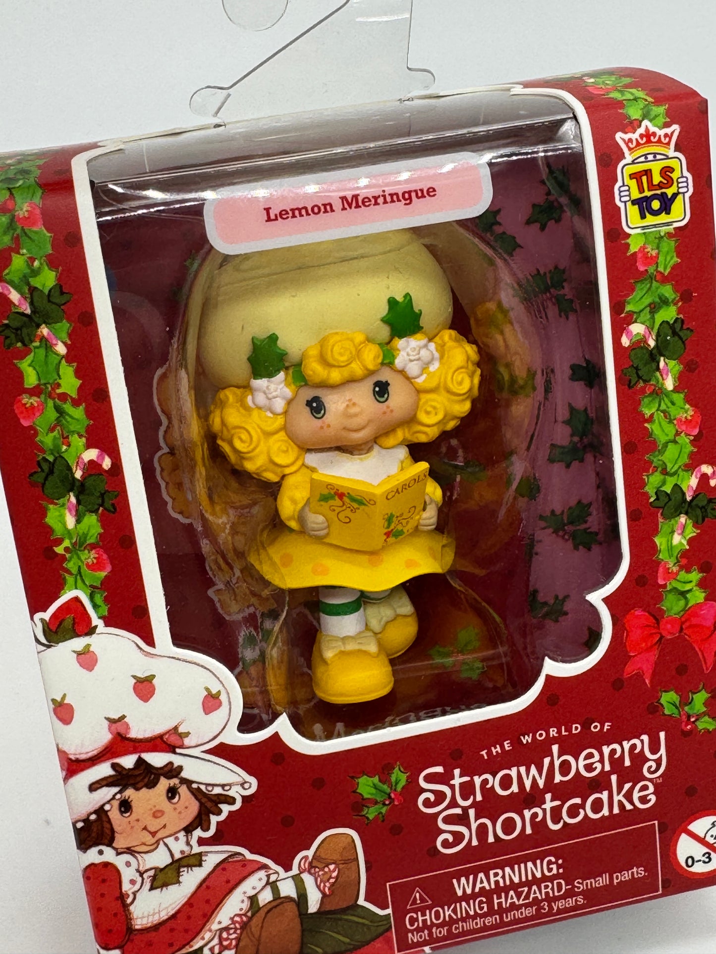 Figurine de collection Strawberry Shortcake « Citron meringué » de Noël, Importation américaine (2024)