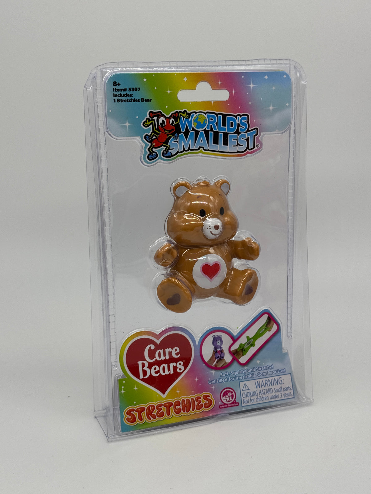 World's Smallest "Tenderheart Bear" Care Bears Stretchies / Glücksbärchis (2024) - End of Toys Store