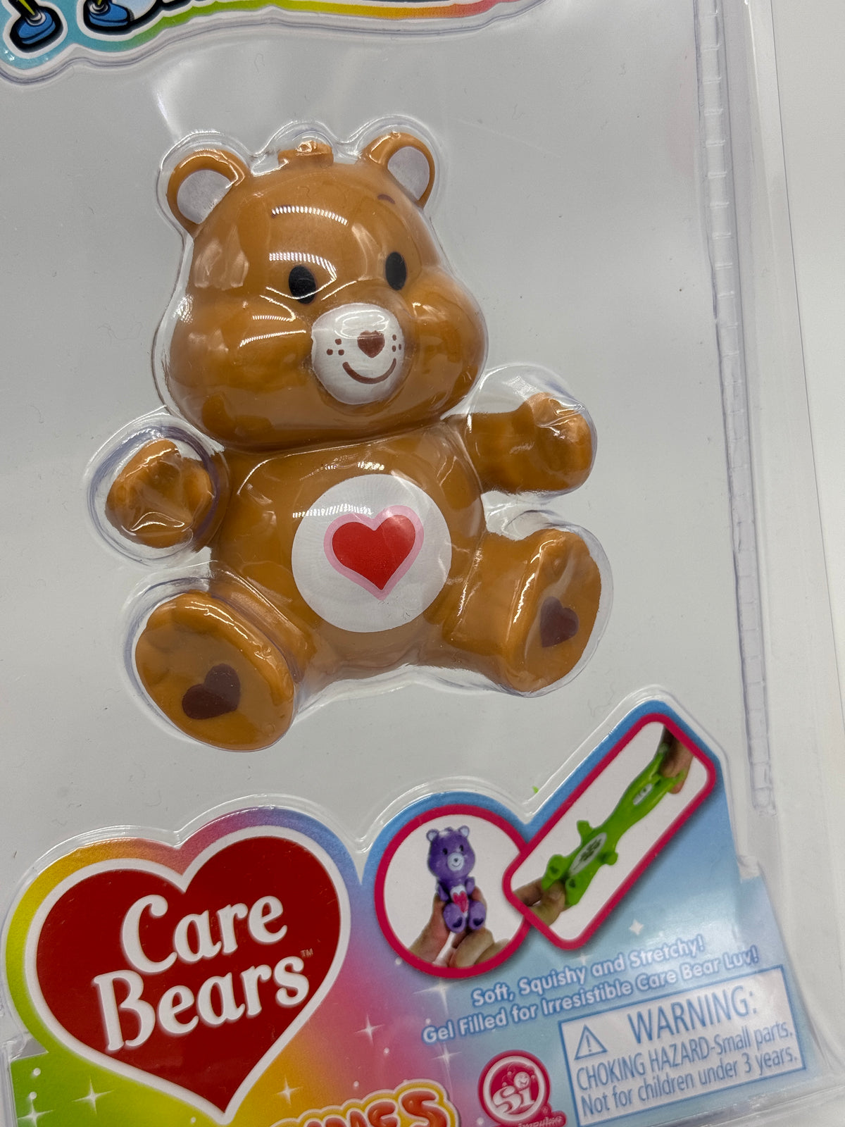 World's Smallest "Tenderheart Bear" Care Bears Stretchies / Glücksbärchis (2024) - End of Toys Store