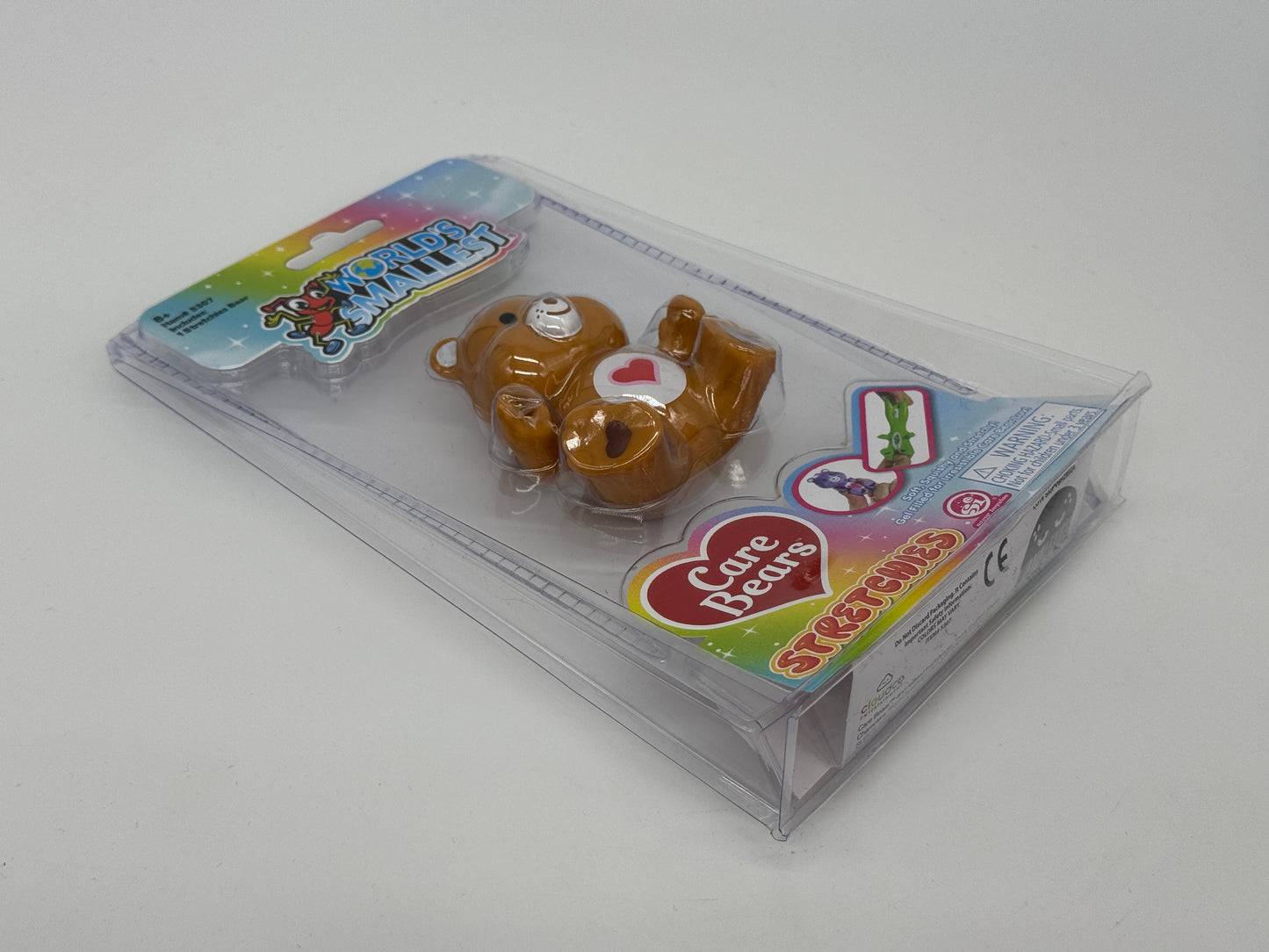 World's Smallest "Tenderheart Bear" Care Bears Stretchies / Glücksbärchis (2024) - End of Toys Store