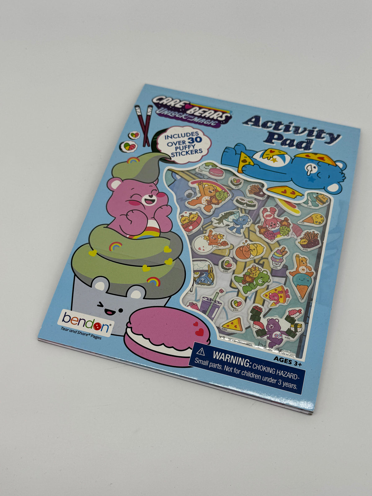 Care Bears "Activity Pad mit über 30 Puffy Stickern" Unlock the Magic (2024) - End of Toys Store