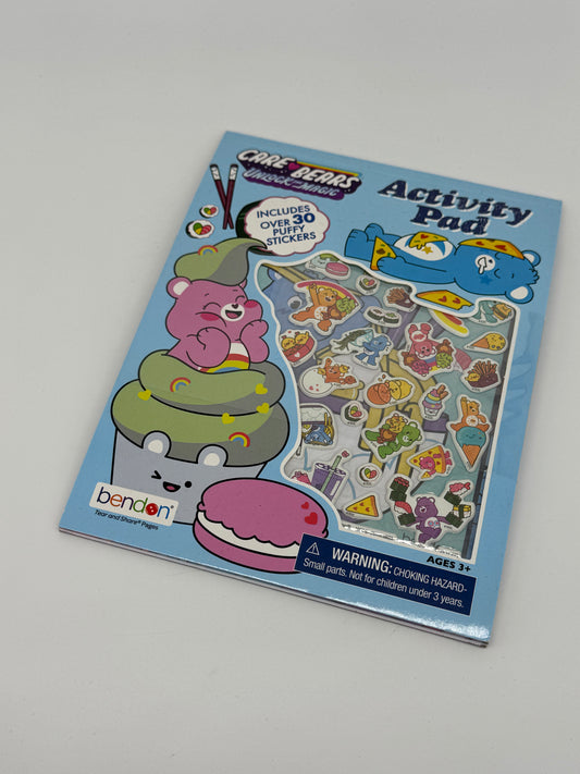 Care Bears Activity Pad with over 30 Puffy Stickers Unlock the Magic (2024)