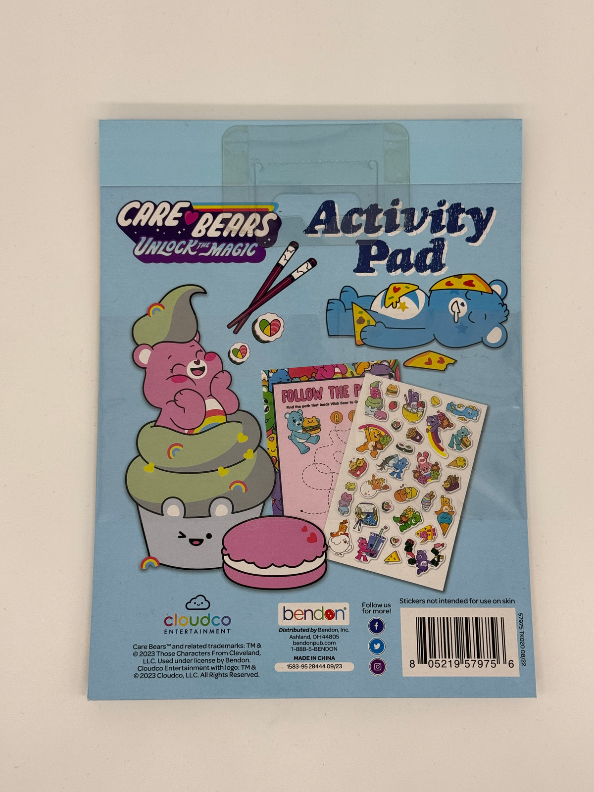 Care Bears "Activity Pad mit über 30 Puffy Stickern" Unlock the Magic (2024) - End of Toys Store