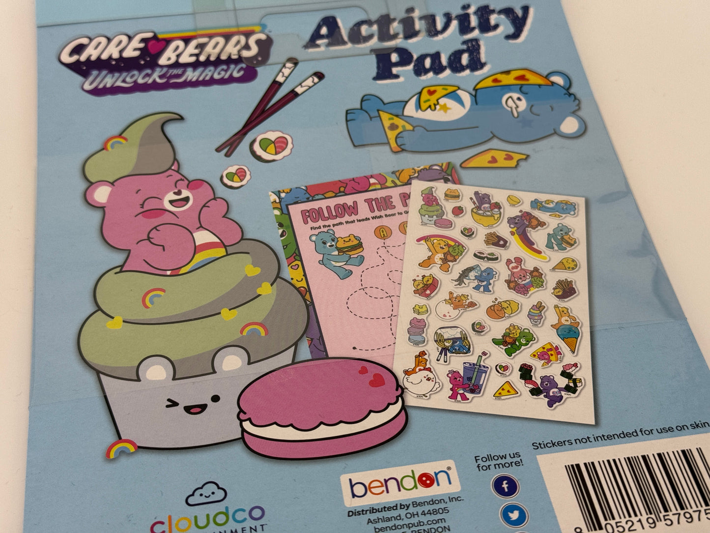 Care Bears Activity Pad with over 30 Puffy Stickers Unlock the Magic (2024)