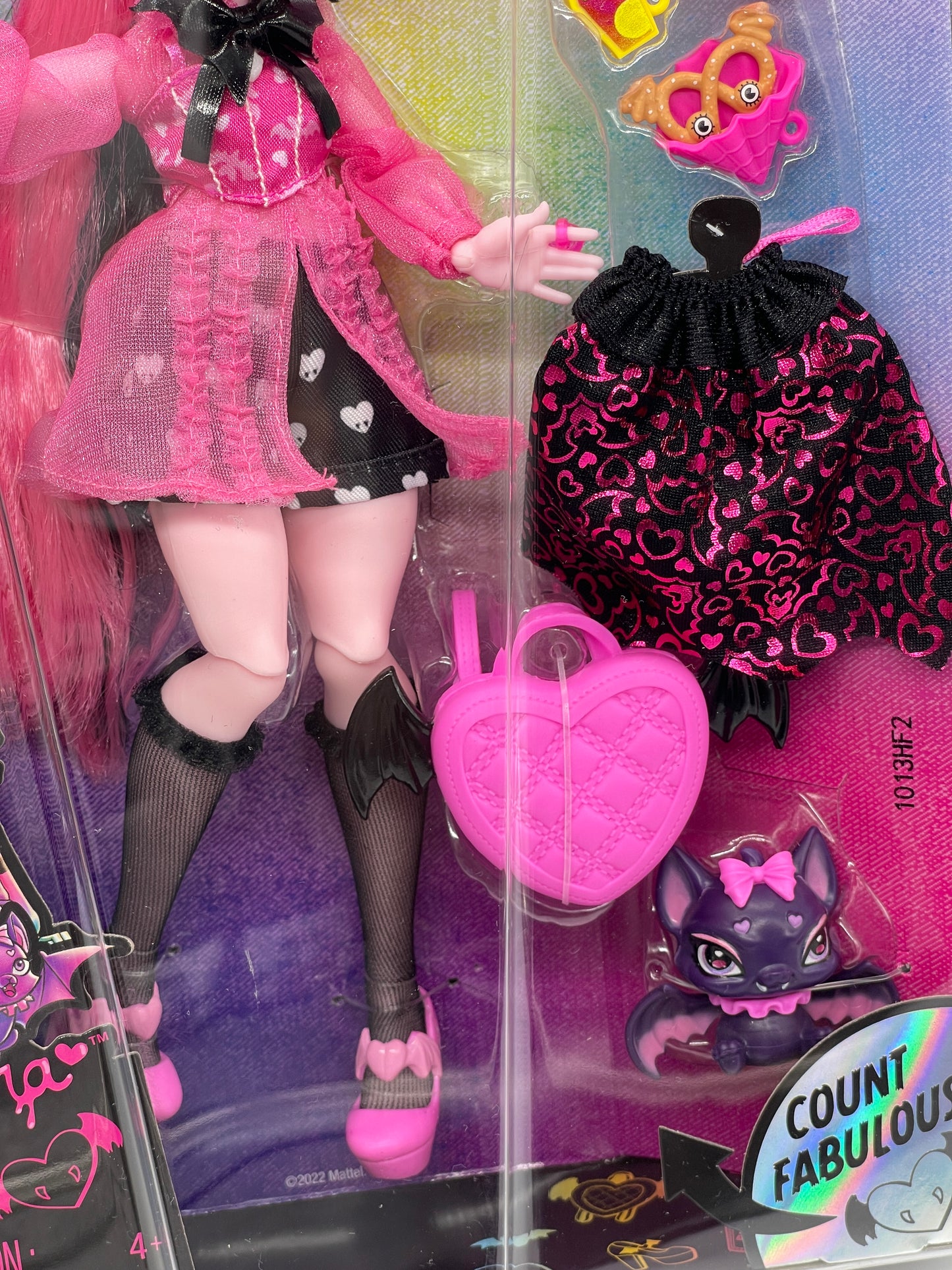 Monster High "Draculaura mit Count Fabulous" Reboot, Mattel (2022)
