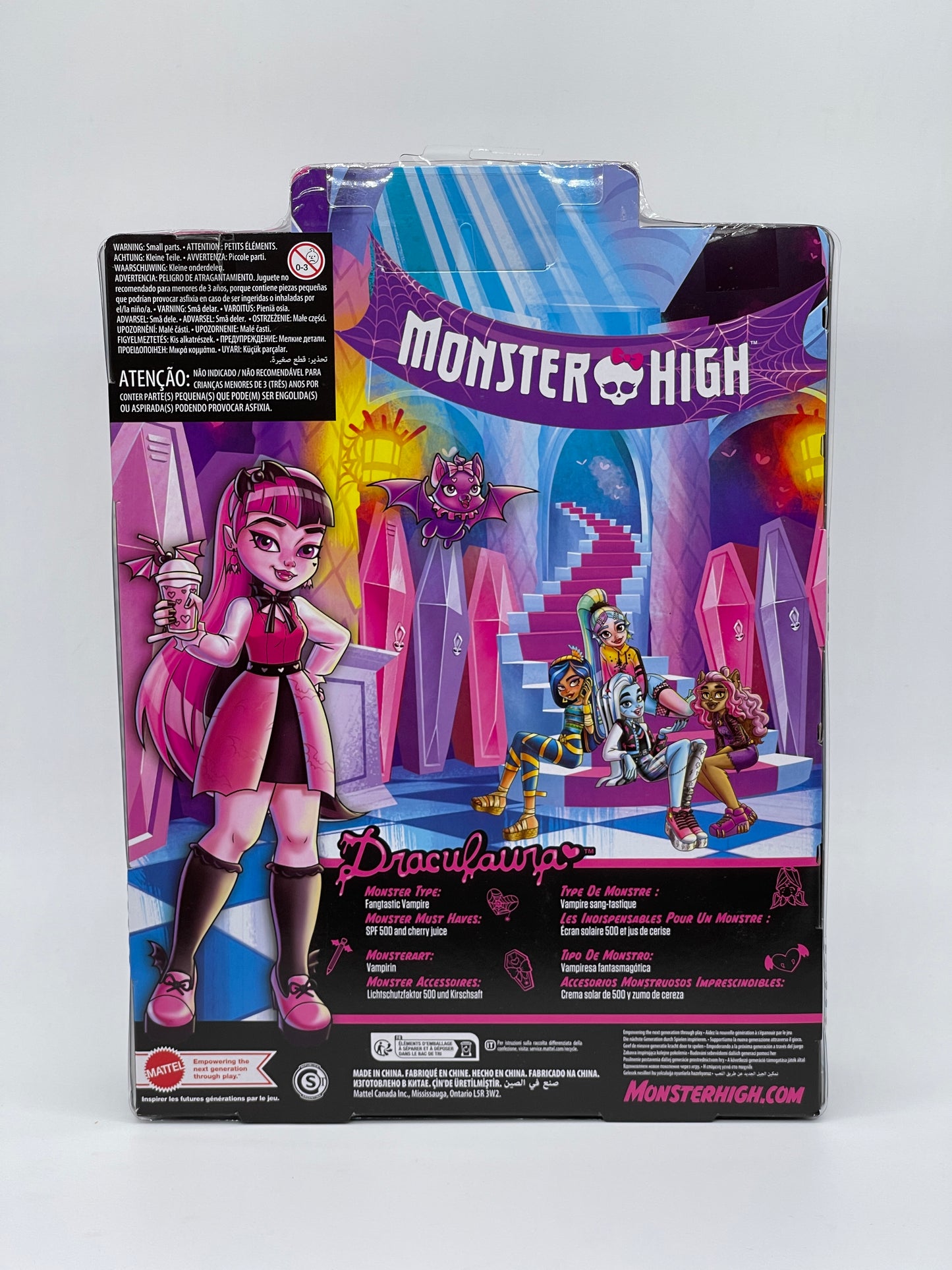 Monster High "Draculaura mit Count Fabulous" Reboot, Mattel (2022)