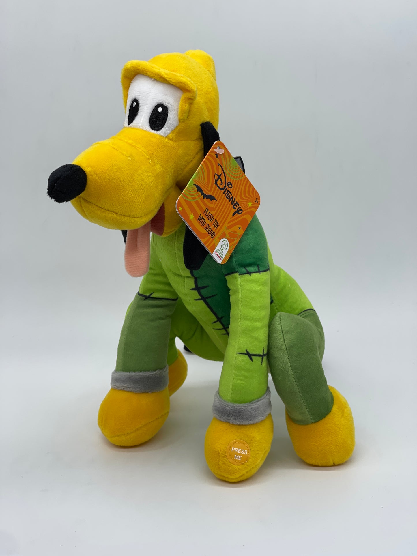 Disney Halloween "Pluto Frankenstein" Plüschtier Stofftier mit Halloweensound