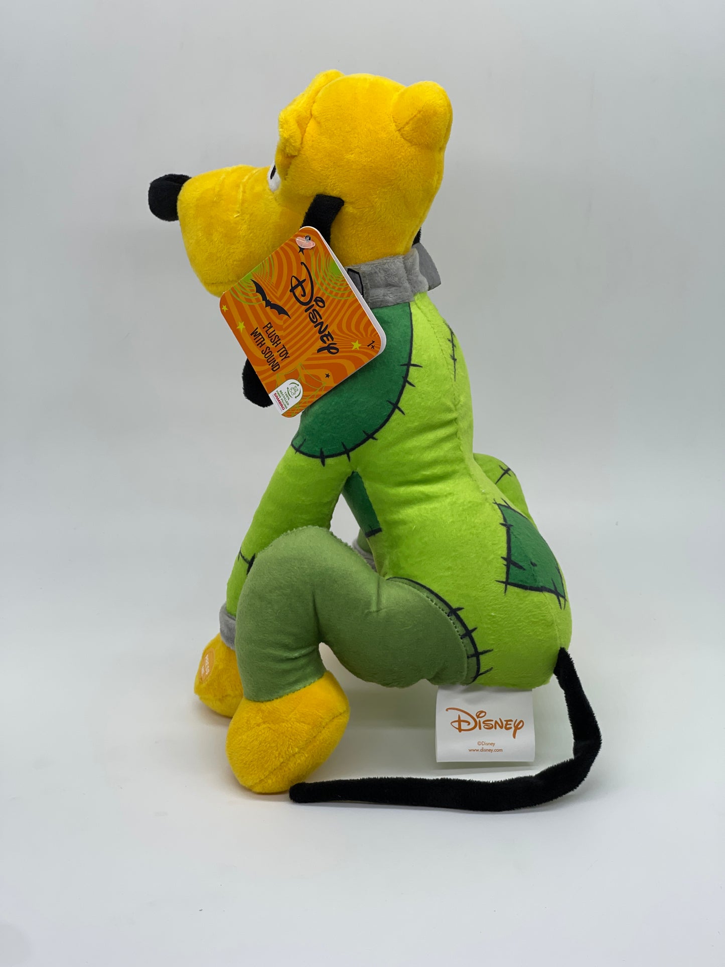 Disney Halloween "Pluto Frankenstein" Plüschtier Stofftier mit Halloweensound