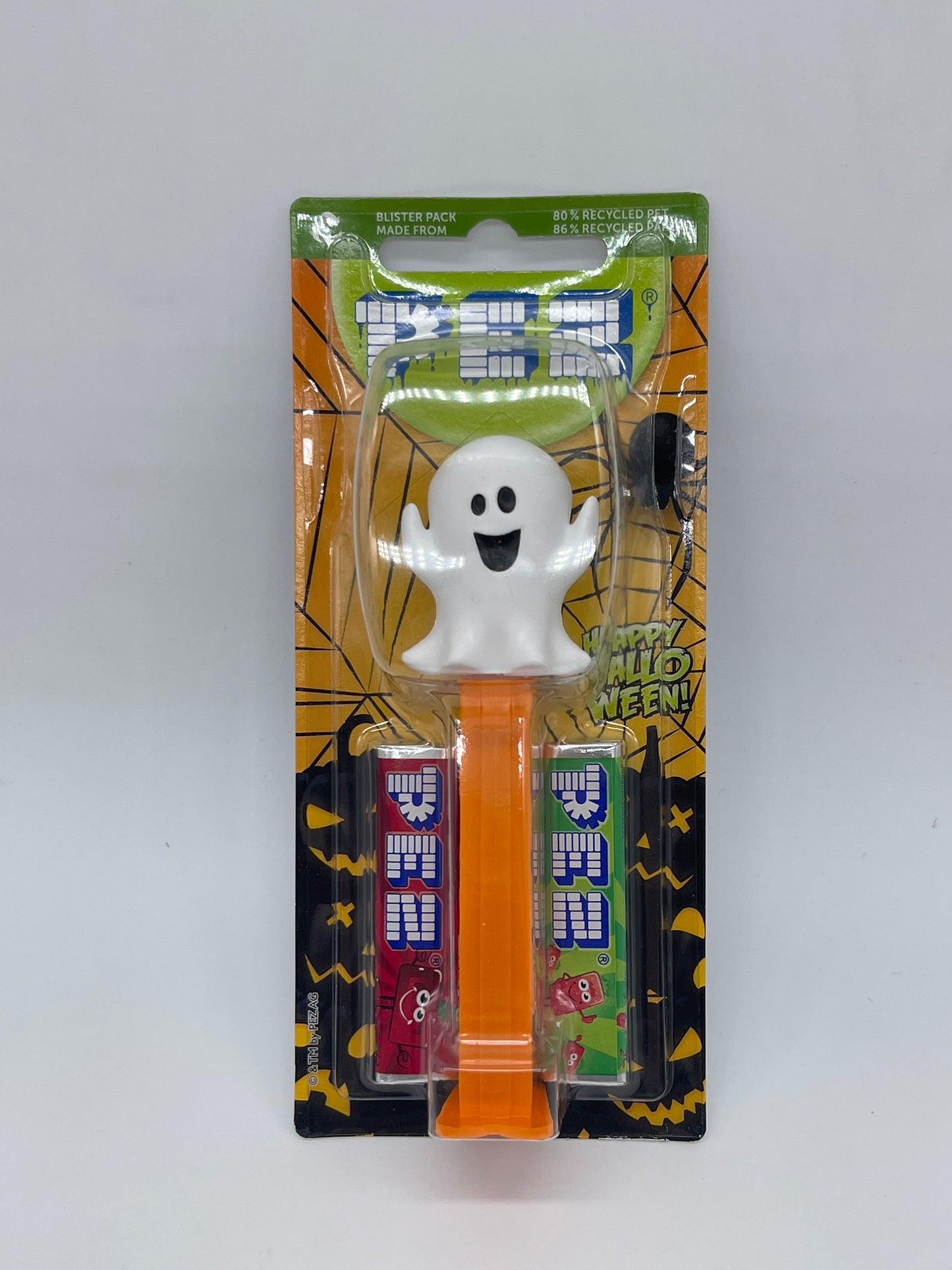 6x PEZ Happy Halloween 2023 "Vampir, Mumie, Kürbis, Hexe, Geist, Fledermaus"
