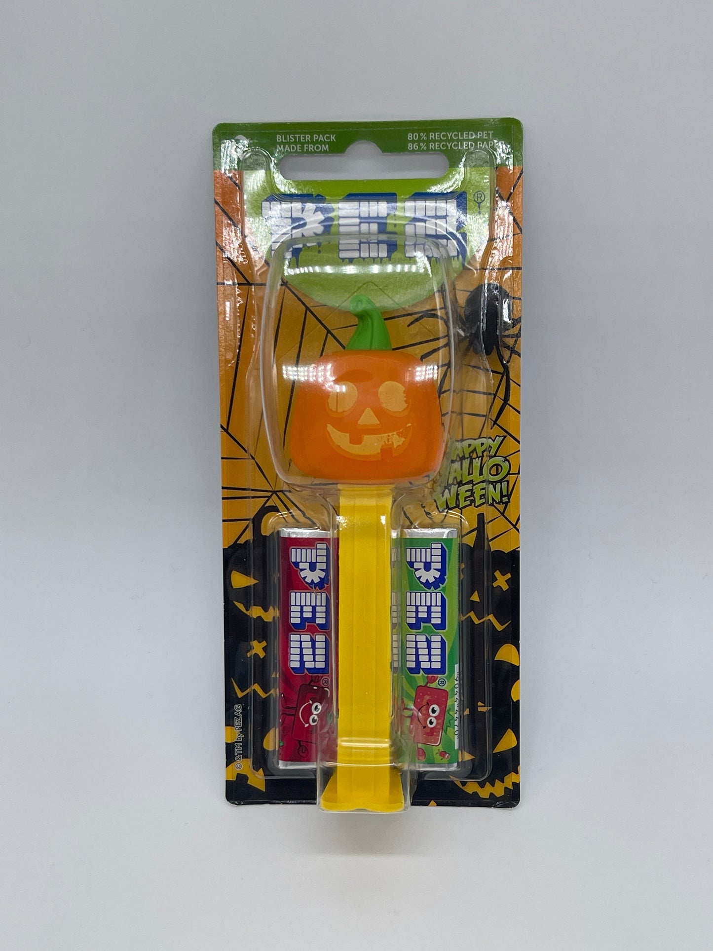 6x PEZ Happy Halloween 2023 "Vampir, Mumie, Kürbis, Hexe, Geist, Fledermaus"