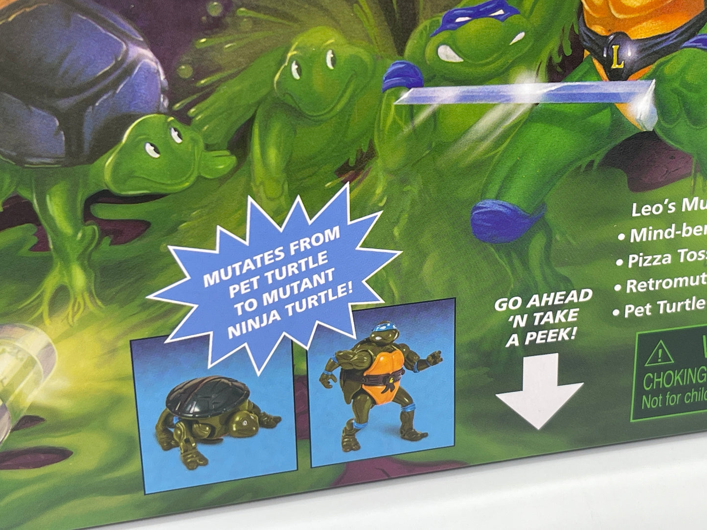 Teenage Mutant Ninja Turtles "Mutatin' Leo" The Making of a Ninja Target Exclusive