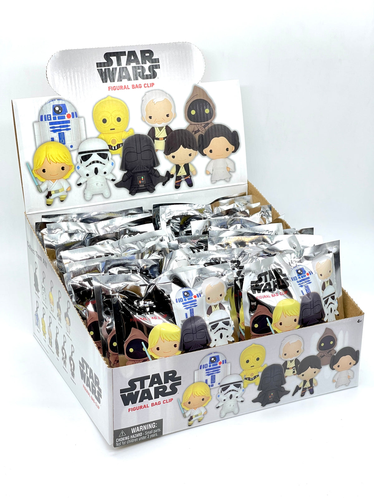 Star Wars 3D "Taschenanhänger" Figural Bag Clip Schlüsselanhänger Serie 1 (Monogram) - End of Toys Store
