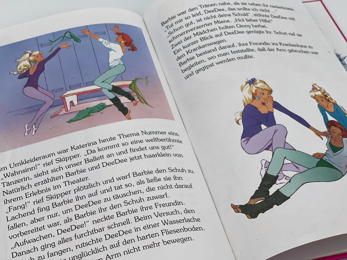 Barbie Kinderbuch "Barbie als Ballerina" Egmont Horizont Verlag (1996)