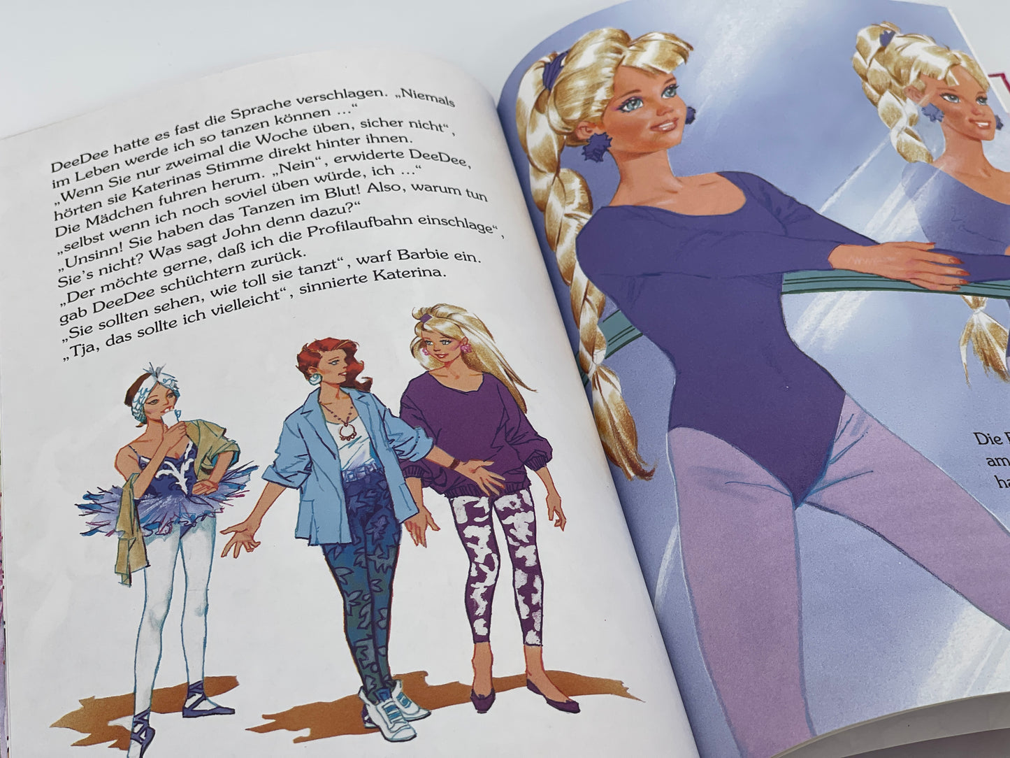 Barbie Kinderbuch "Barbie als Ballerina" Egmont Horizont Verlag (1996)