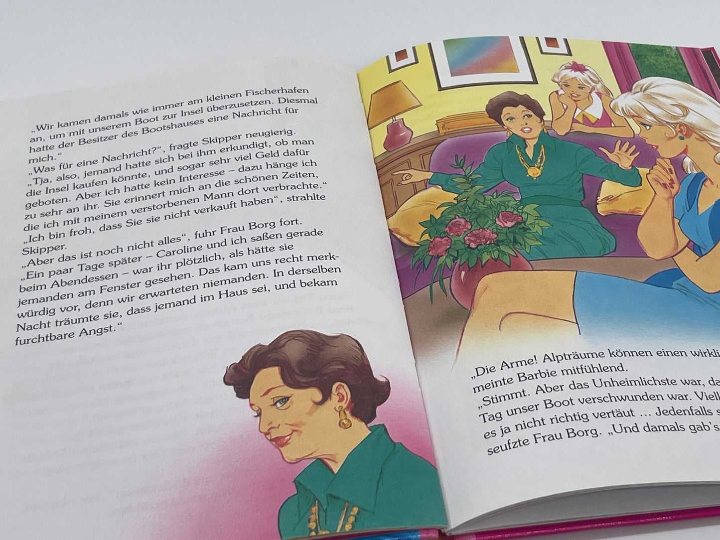 Barbie Kinderbuch "Barbie auf der Insel" Egmont Horizont Verlag (1997)