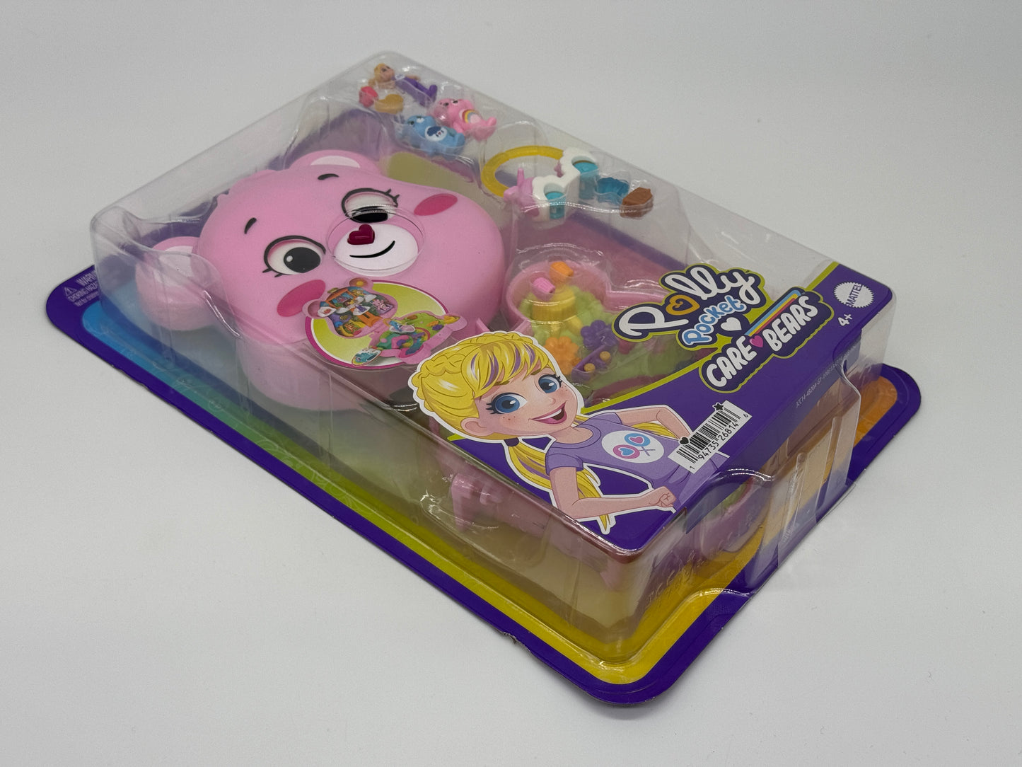 Polly Pocket « Les Bisounours » avec Cloud Car, Grumpy et Hourra Bear (2024)