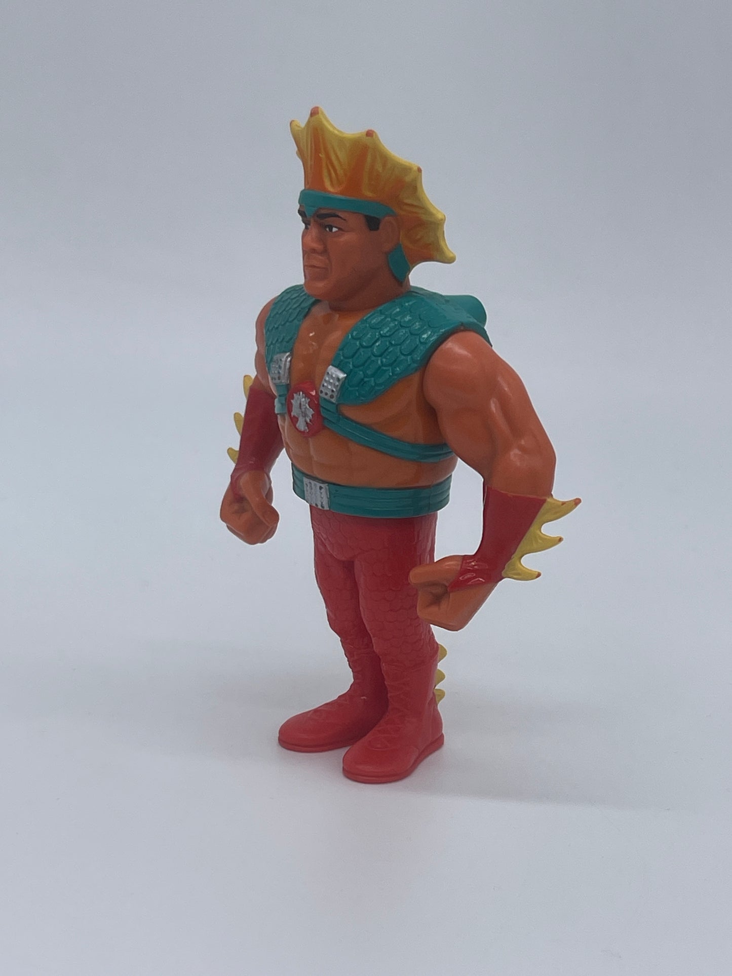 WWE WWF "Ricky the Dragon Steamboat" Actionfigur Titan Sports Vintage Wrestling (1991)