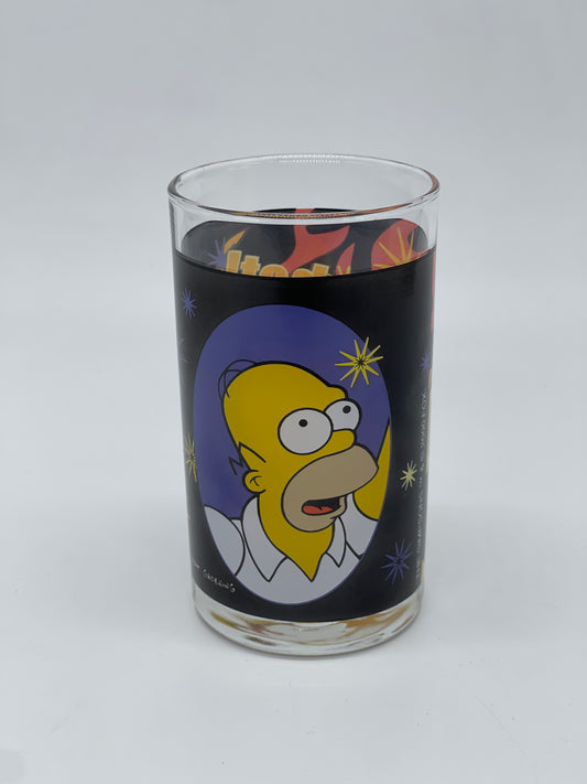 The Simpsons "Trinkglas / Sammelglas / Glas" Flaming Moe Vintage (2001) #2