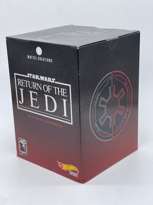 Star Wars Starships Select "AT-ST mit Chewbacca" Hot Wheels Collectors SDCC Exclusive