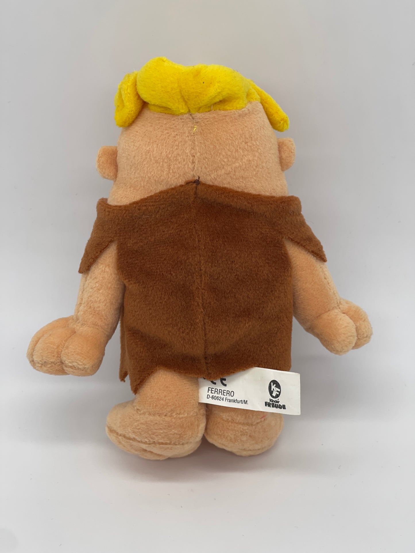 Plüschfigur "Barney" The Flintstones Feuerstein Kinder Maxi Ü-Ei (2001)