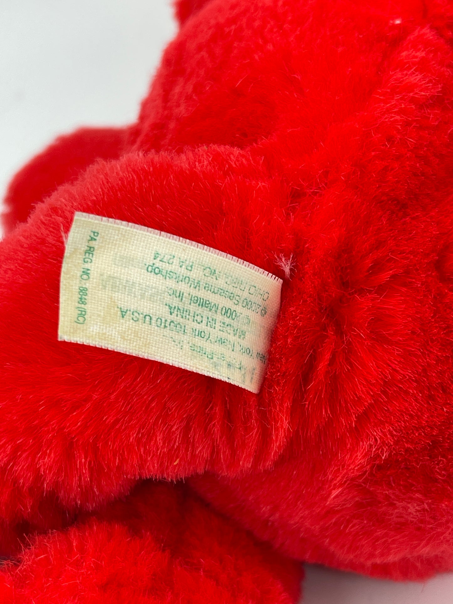 Sesamstraße "Kitzel Mich Elmo" - lacht & vibriert - Sesame Street Mattel (2000)