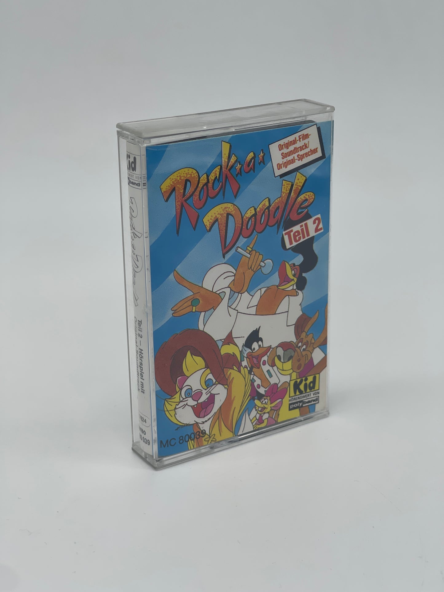 "Rock a Doodle Teil 2" Hörspielkassette mit Original Soundtrack und Sprechern (1991)