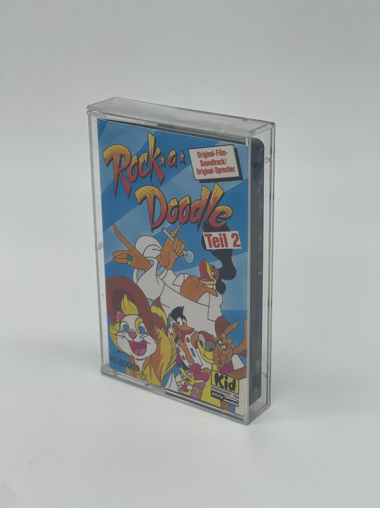 "Rock a Doodle Teil 2" Hörspielkassette mit Original Soundtrack und Sprechern (1991)