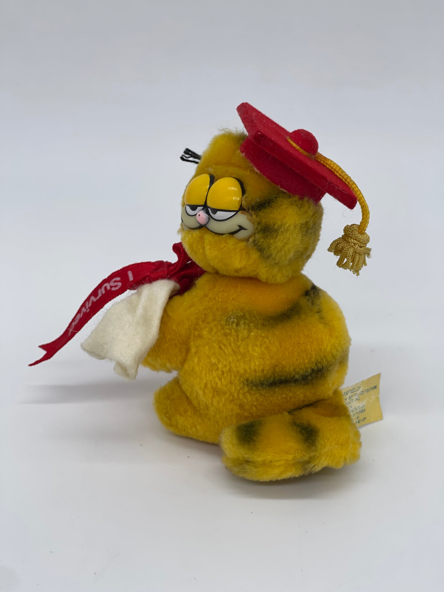 Garfield "I survived College Abschluss" Klammerfigur / Klammeraffe (1979)