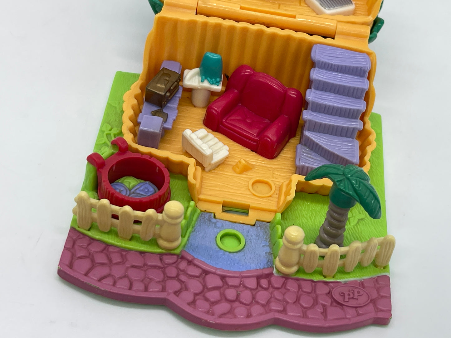 Polly Pocket "Elephant House / Elefanten Haus" Schatulle Vintage (1994, Bluebird)