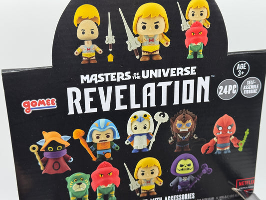 Masters of the Universe "Sammelfiguren aus Gummi (Radiergummi) Gomee" mit Zubehör (2023)