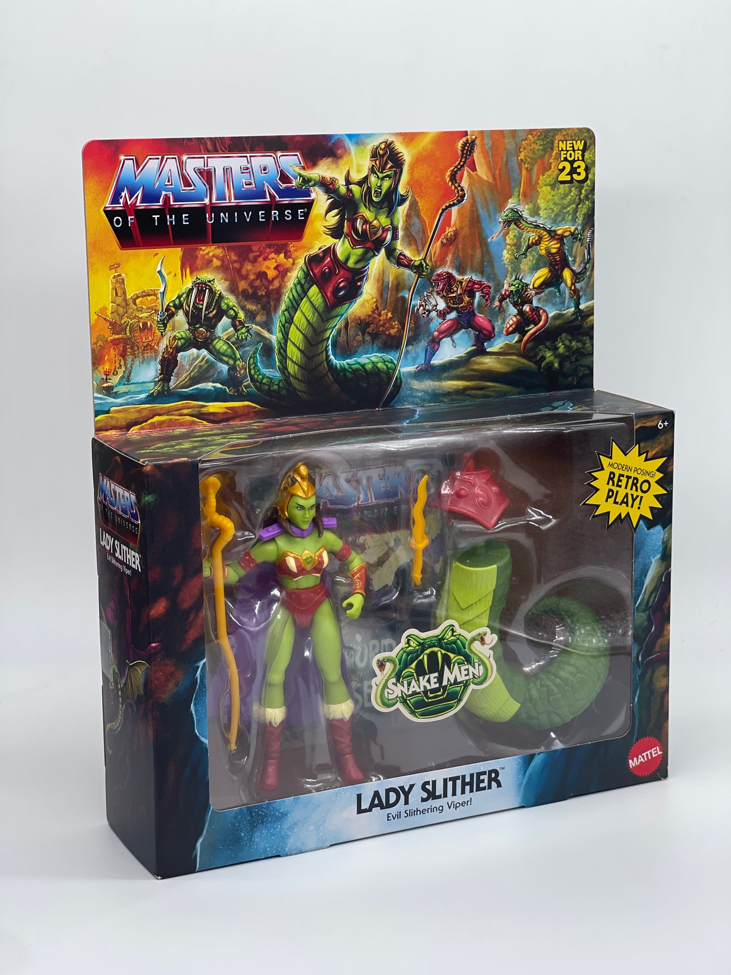 Masters of the Universe "Lady Slither" Origins Mattel Creations Exclusive (2023)