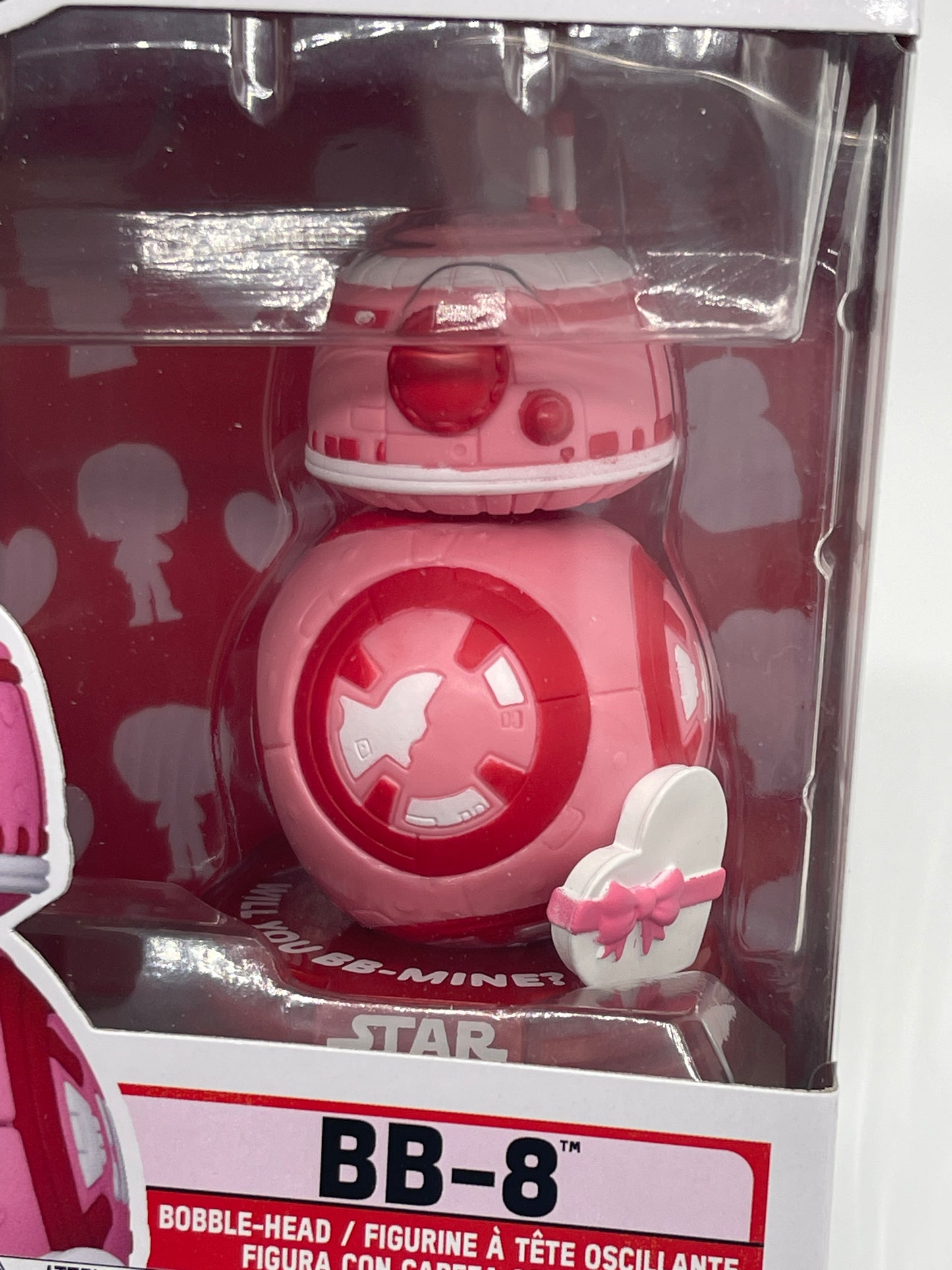 Funko Pop Star Wars 590 "BB-8" <3 Valentines Edition <3 Bobble Head (2022)