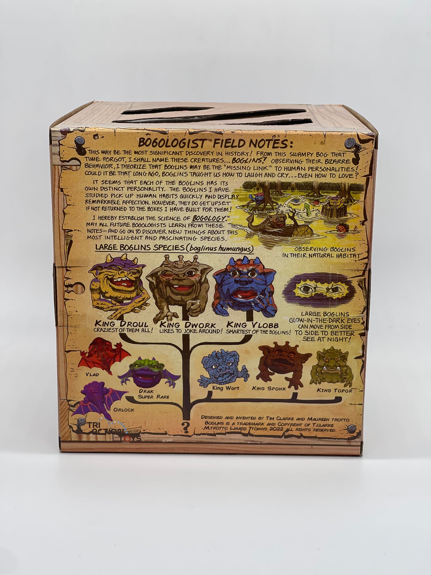 Boglins "King Sponk" First Edition Large Boglins Species Handpuppe Humungus