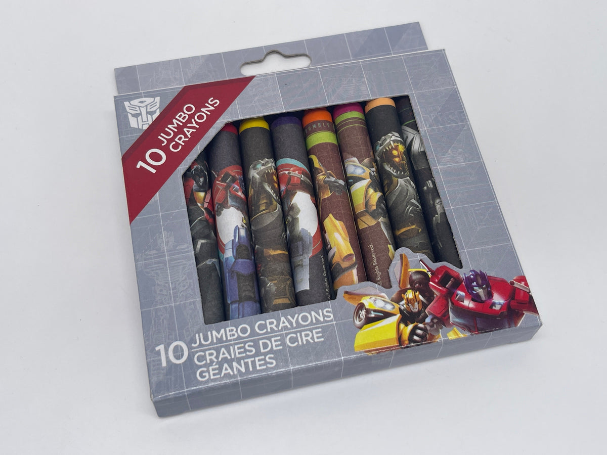 Wachsmalstifte "Spiderman, Jurassic World, Transformers" verschiedene Sets - End of Toys Store