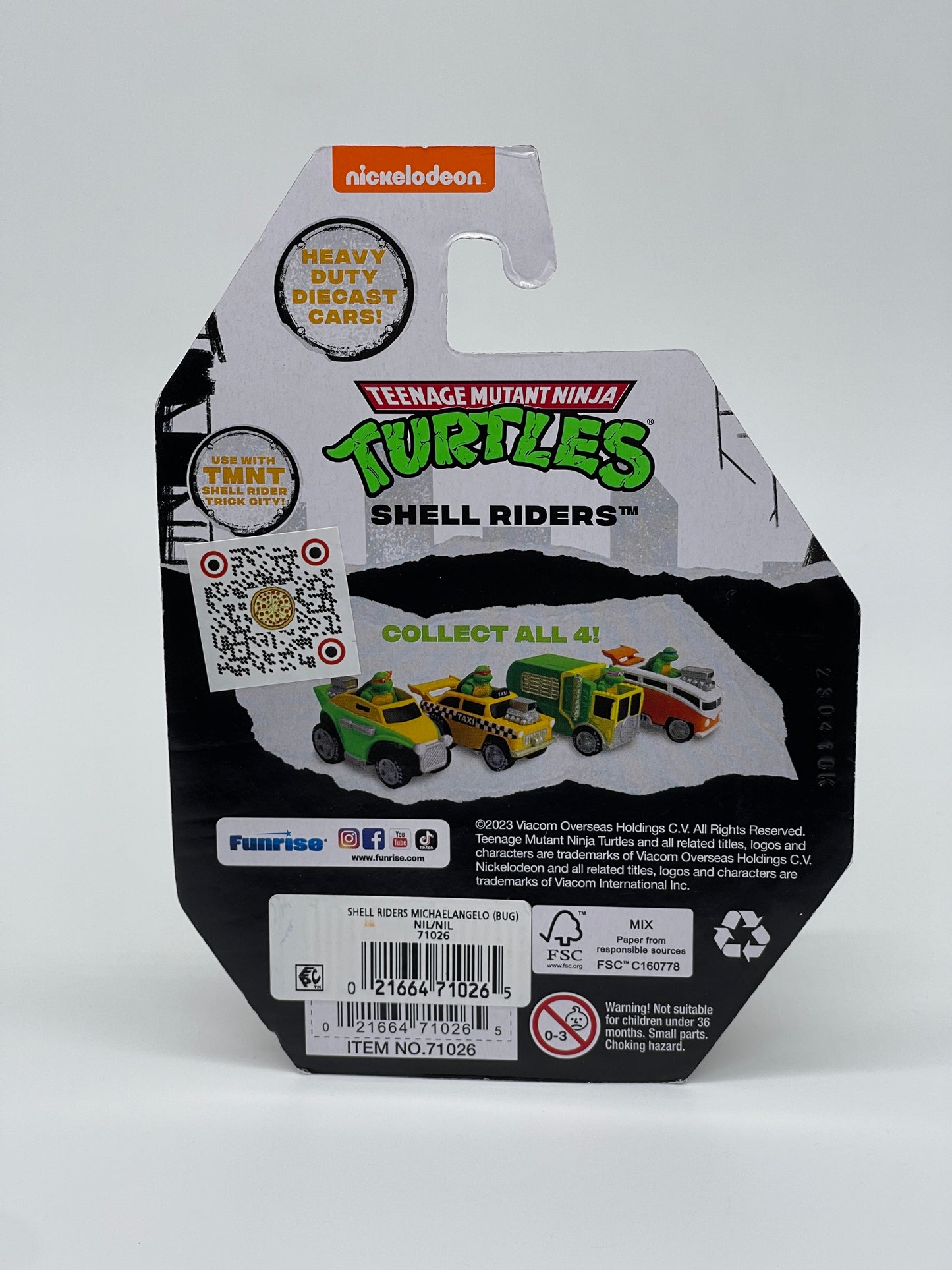 Teenage Mutant Ninja Turtles "Shell Riders Michelangelo" US Version Smooth Rolling (2023)