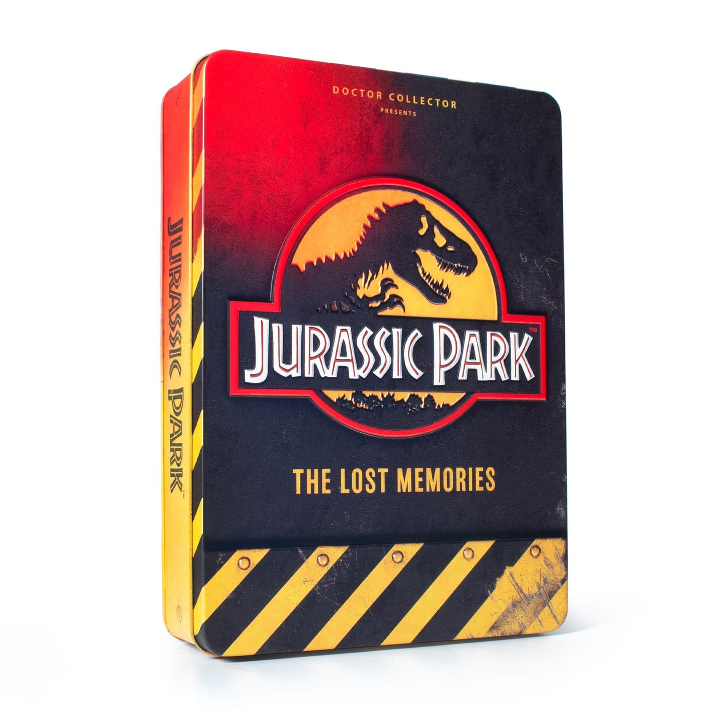 Jurassic Park Sammlerbox "The Lost Memories" mit 21 exklusive Collector Items in Metalldose