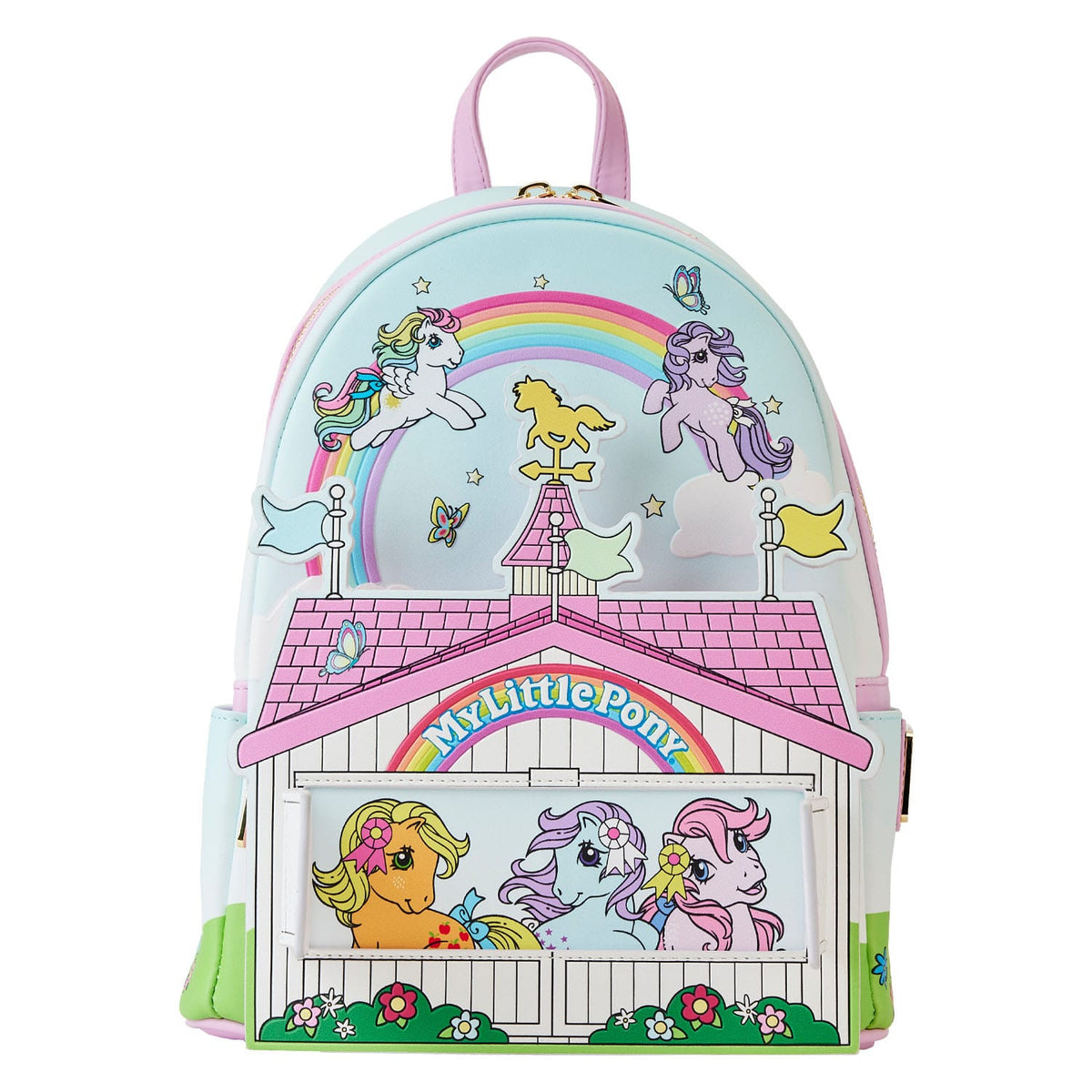 My Little Pony "Backpack 40 Years Anniversary Retro Look" by Loungefly (2023)