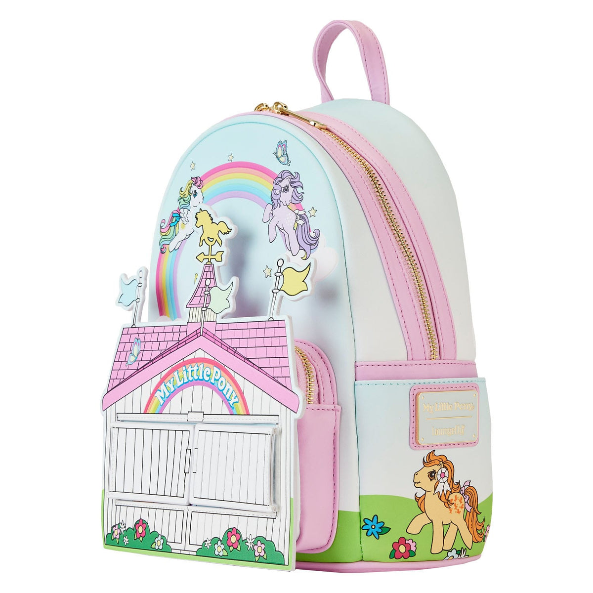 My Little Pony "Backpack 40 Years Anniversary Retro Look" by Loungefly (2023)