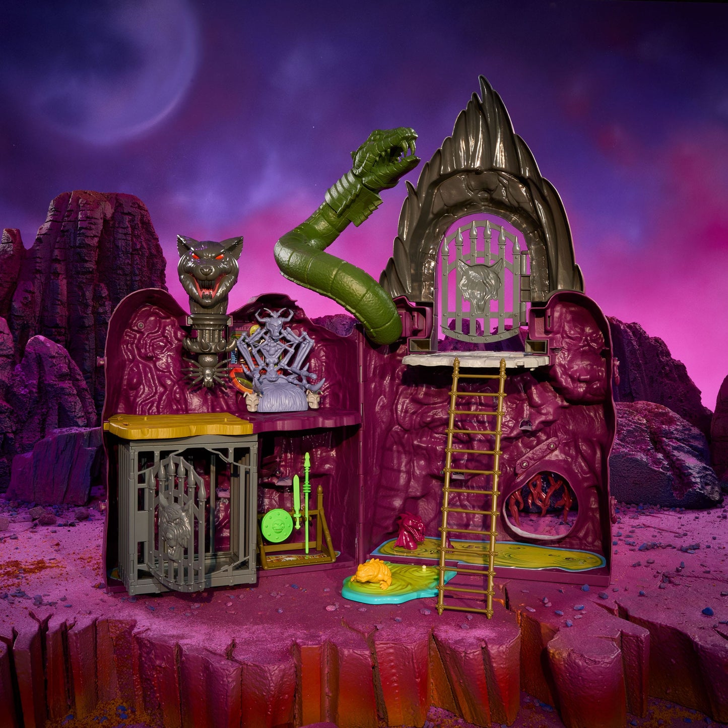 Masters of the Universe "Snake Mountain" Playset Origins Mattel (2023)