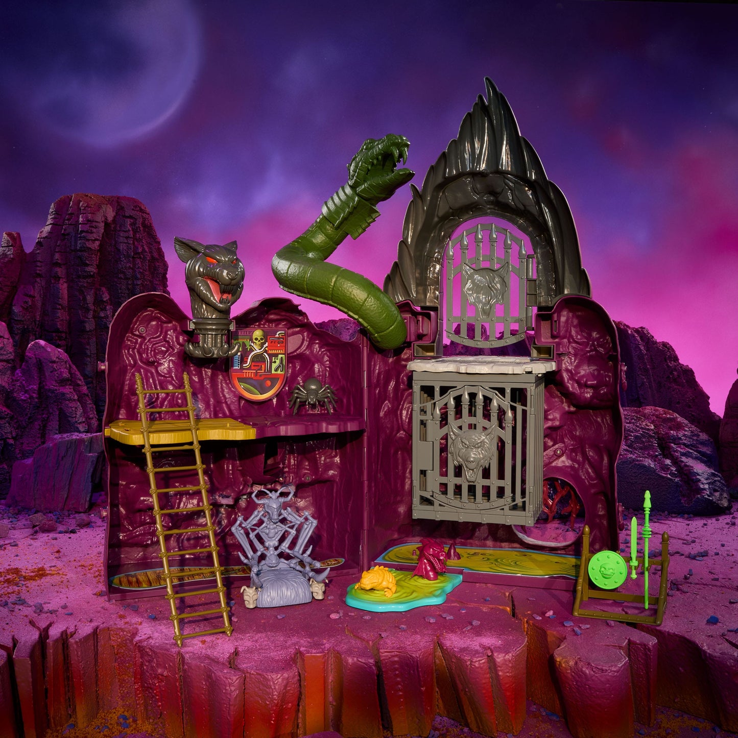 Masters of the Universe "Snake Mountain" Playset Origins Mattel (2023)