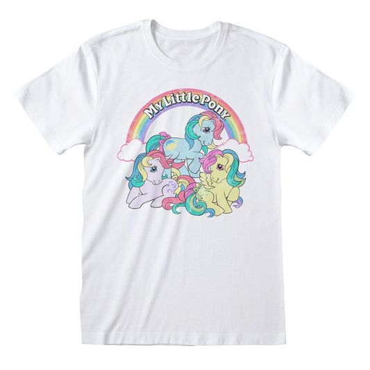 My Little Pony "T-Shirt Vintage Style" Mein kleines Pony aus Baumwolle (Größe M & L)