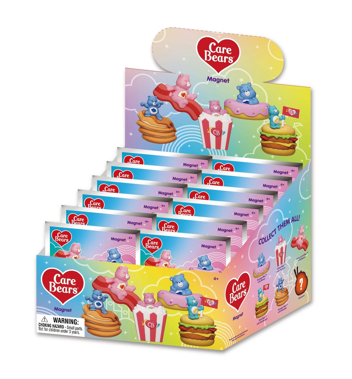 Care Bears Glücksbärchis "Relief-Magnete aus PVC" Blindbox Serie 1 aus USA (2025) - End of Toys Store