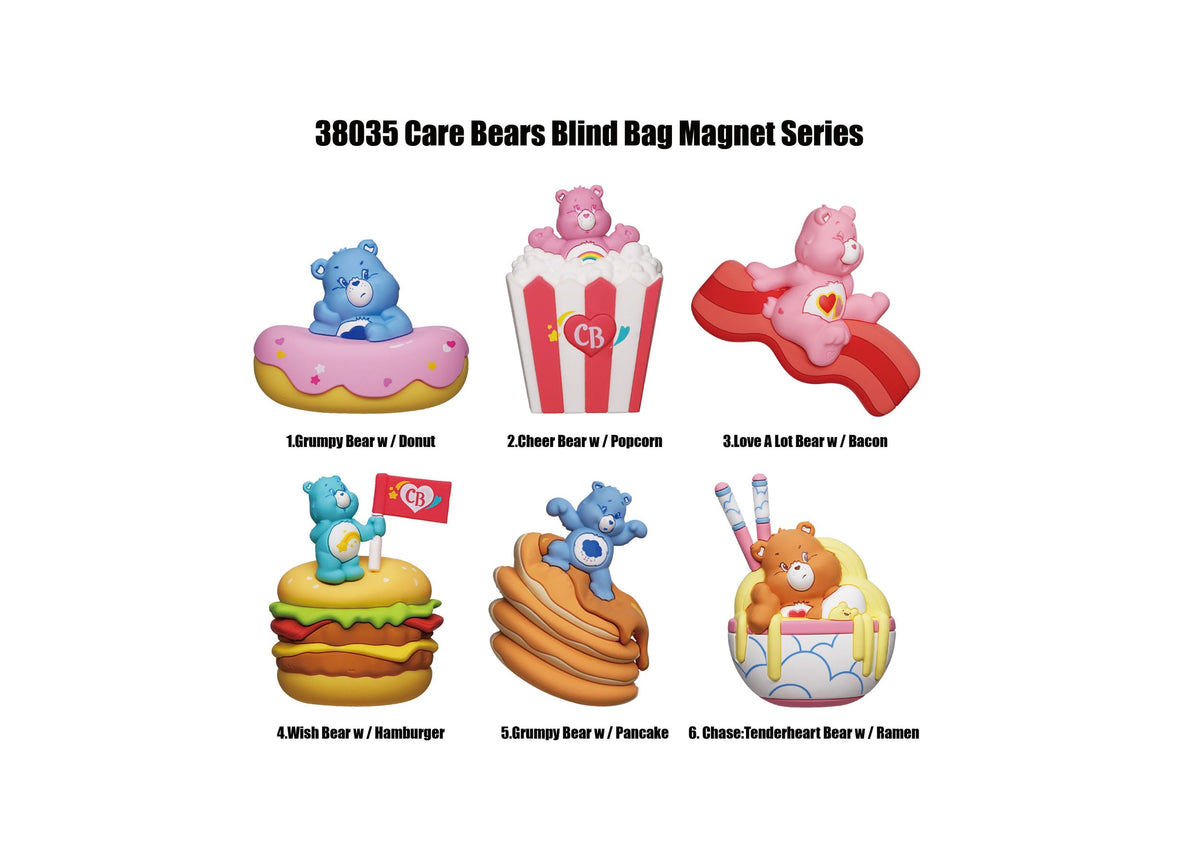 Care Bears Glücksbärchis "Relief-Magnete aus PVC" Blindbox Serie 1 aus USA (2025) - End of Toys Store