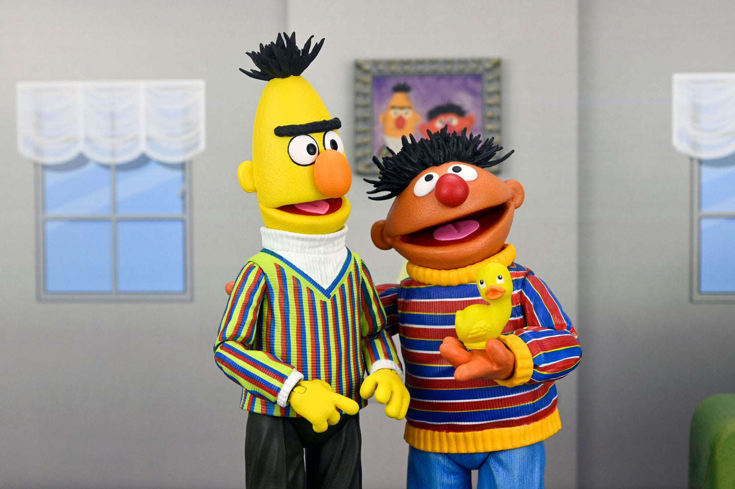 Sesamstraße "Ernie mit dem Buchstabe C" Sesame Street Ultimate Sammlerfigur 18 cm Neca (2024)