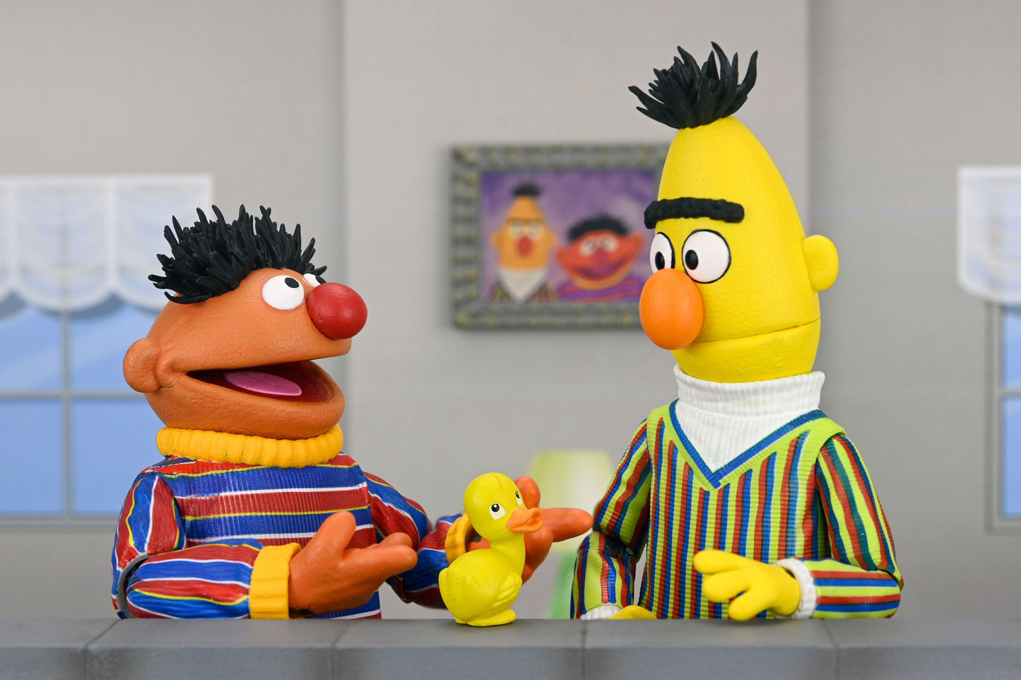 Sesamstraße "Ernie mit dem Buchstabe C" Sesame Street Ultimate Sammlerfigur 18 cm Neca (2024)