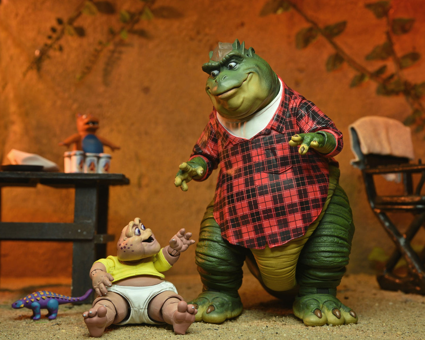 Die Dinos "Earl Sinclair" Dinosaurs Ultimate Sammlerfigur 18 cm Neca (2024)