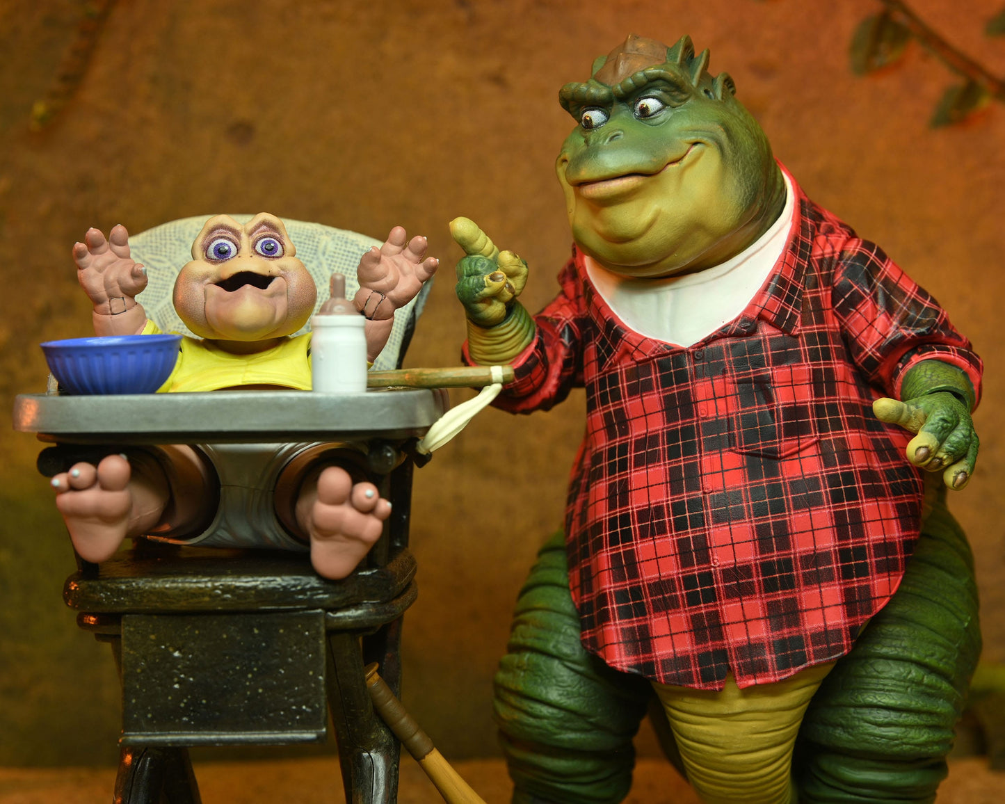 Die Dinos "Earl Sinclair" Dinosaurs Ultimate Sammlerfigur 18 cm Neca (2024)
